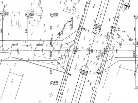 城市支路道路附属物工程施工图纸设计（排水弱电） - 1