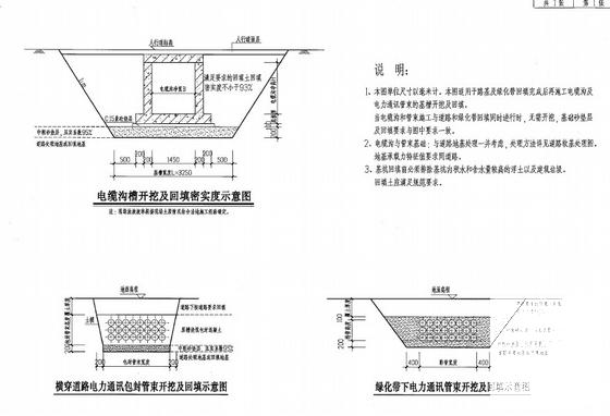 城市次干道市政基础设施工程施工图纸设计（管线交通） - 5