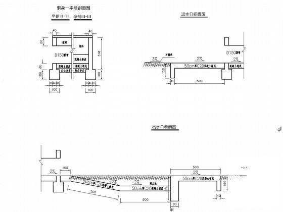 15孔D1.5米钢筋混凝土圆管漫水桥设计CAD图纸 - 2