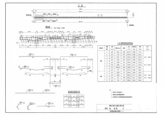 整体式路基34.5m宽20m简支T梁通用设计图纸（60余张） - 5