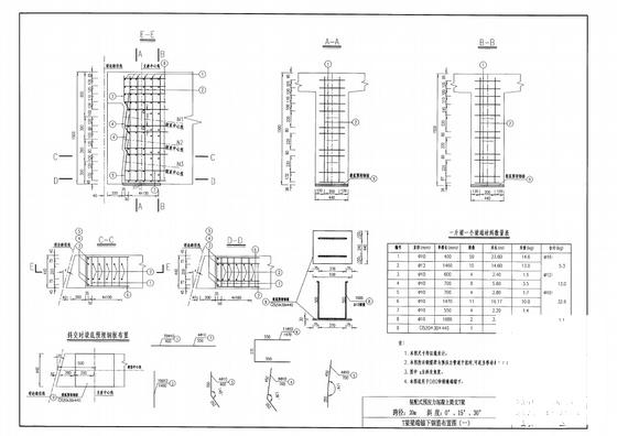 整体式路基23m宽20m简支T梁通用设计图纸（60余张） - 4