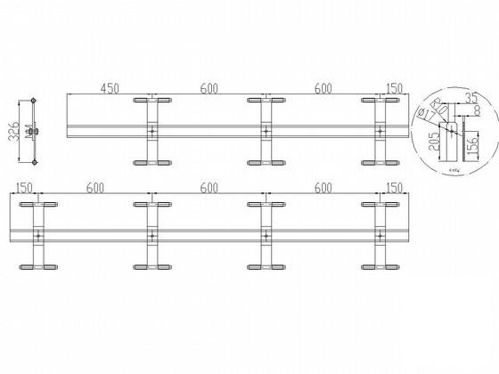 高速公路工程L=10M空心板模板设计图纸CAD（30张2013年） - 2
