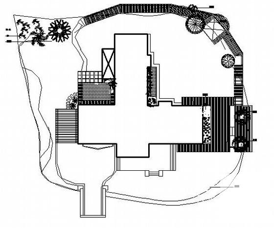 别墅景观工程CAD施工图纸 - 1