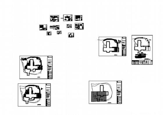 别墅景观工程CAD施工图纸 - 4