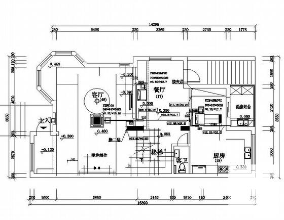 3层别墅VRV空调平面图（10页CAD图纸） - 1