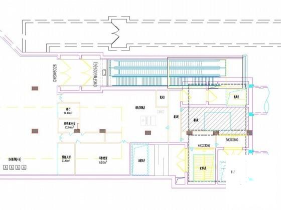 地铁车站站厅及站台分层设计平面CAD详图纸 - 1
