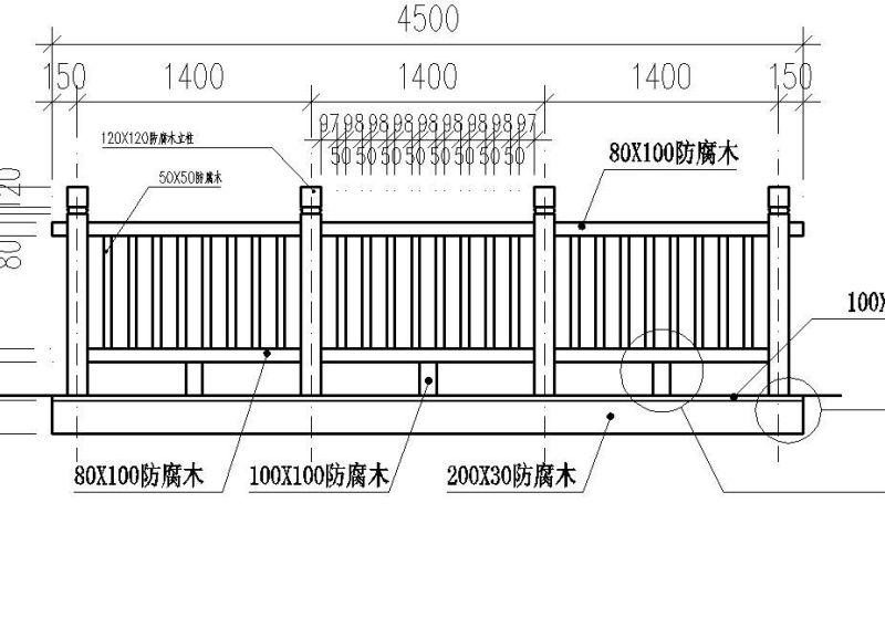 公园曲溪施工CAD详图纸 - 2