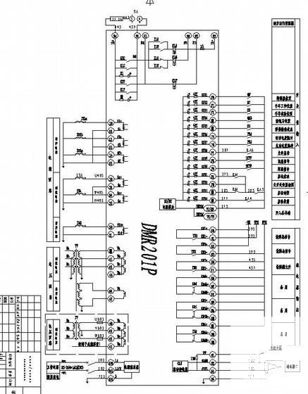 高压磁控软起动柜电气设计CAD图纸 - 1