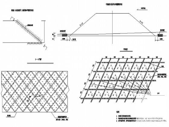 水土保持护坡及路基防护工程设计节点详图纸 - 1