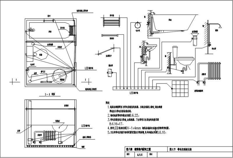 全套等电位CAD图纸大全 - 3