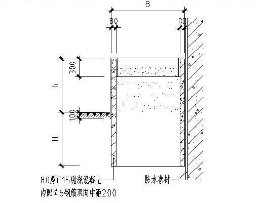 花池施工CAD图纸 - 2