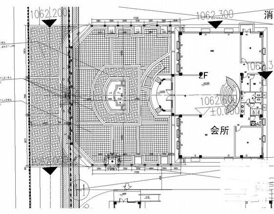 景墙施工dwg和CAD图纸节点详图纸 - 1