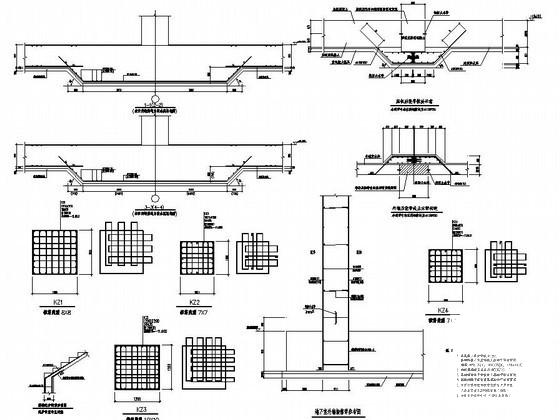 筏板基础平面图纸及CAD详图纸 - 2