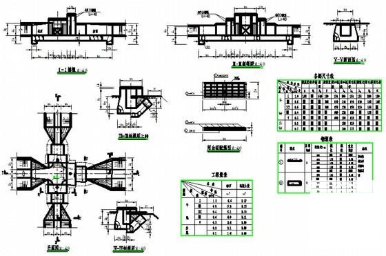 水闸施工标准节点详图纸20张（涵洞倒虹吸启闭机等） - 4