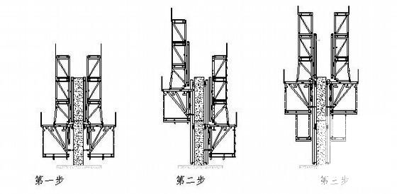 跨江大桥双肢结构索塔LG-100型液压自爬模施工方案（附图纸） - 4