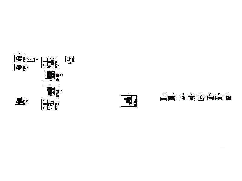 高层建筑石材幕墙节点CAD详图纸 - 4