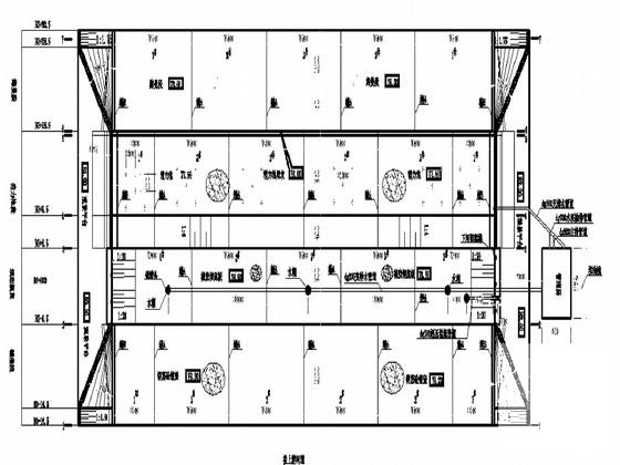 橡胶坝施工CAD图，共8页图纸 - 1