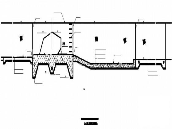 橡胶坝施工CAD图，共8页图纸 - 2