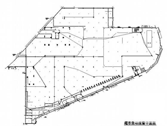 超市消防电气CAD图纸（6张） - 2