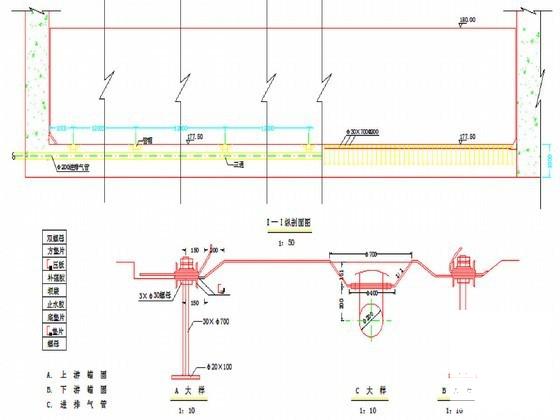 小型水电站工程橡胶坝结构设计节点详图纸 - 1