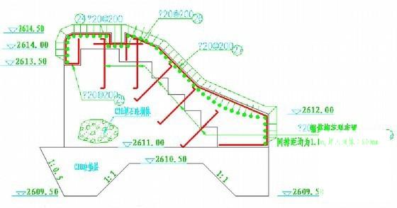 大坝布置及结构设计节点详图纸（闸墩溢洪道等） - 3