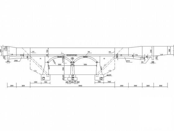 拱式渡槽典型结构设计及止水细部CAD详图纸 - 1