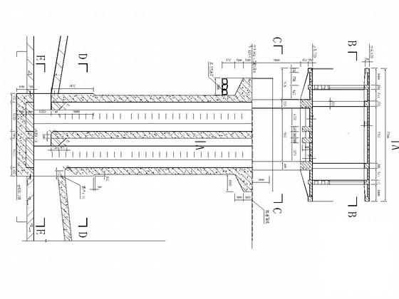 输水隧洞竖井结构设计大样CAD图纸 - 1
