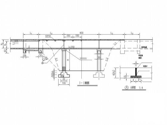 矩形渡槽结构设计CAD详图纸 - 1