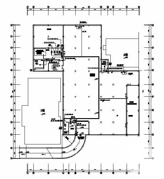 地下上车库电气设计CAD施工图纸 - 1