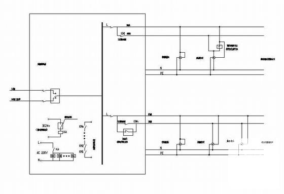 地下室应急照明设计CAD施工图纸（4张图纸） - 1