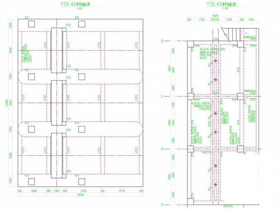 水闸结构设计CAD图纸 - 2
