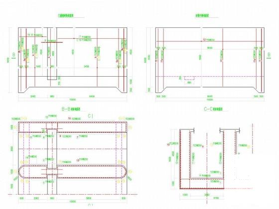 水闸结构设计CAD图纸 - 4