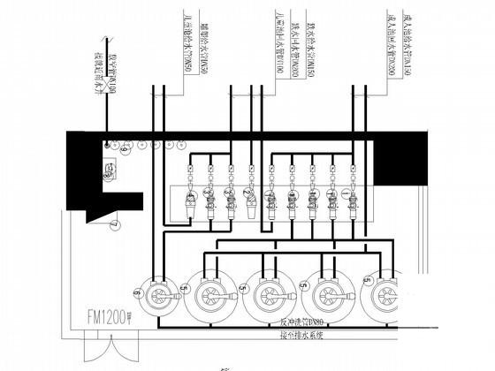 室外游泳池水处理工程水电施工大样图 - 3