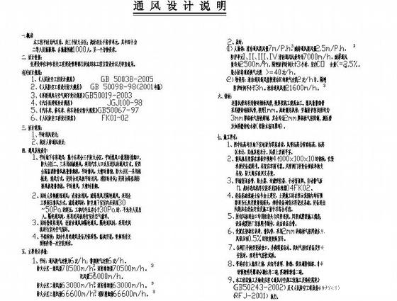 小学地下车库通风图（9页CAD大样图） - 4