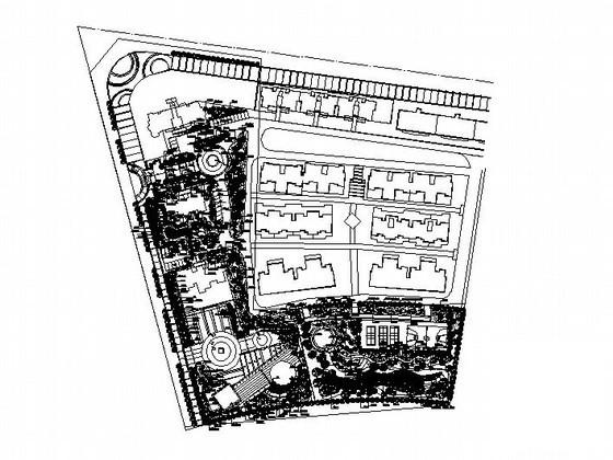 幼儿园植物种植CAD施工图纸(绿化配置)(dwg) - 1