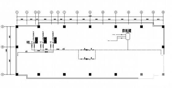 6层宾馆空调平面图（5页CAD图纸）(dwg) - 2