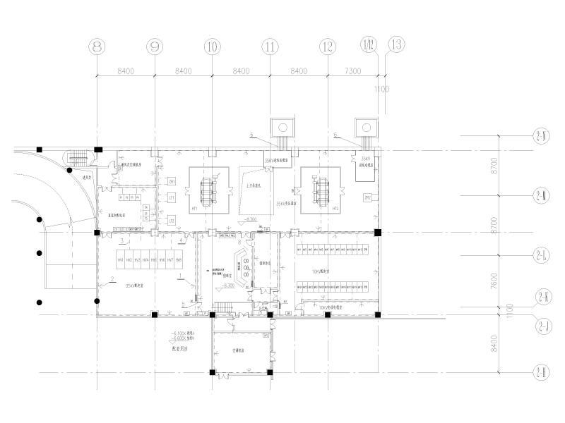 35kV变电站接地平面图
