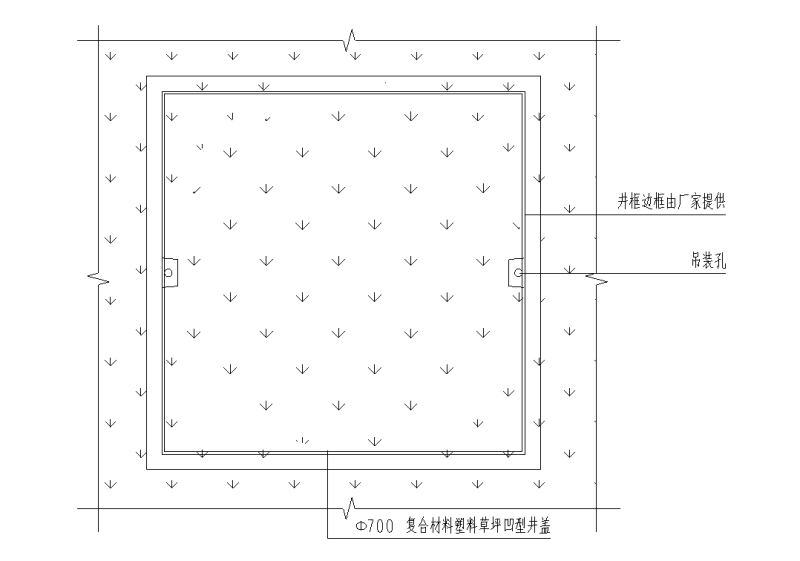 绿化地装饰井盖详图设计 (1)