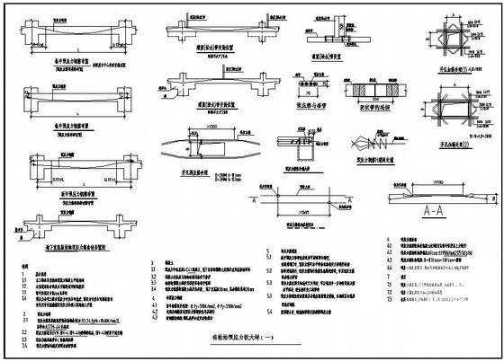 预应力构造详图纸cad大样图 - 2