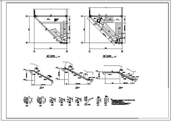 框剪商场楼梯节点构造CAD详图纸.dwg - 3