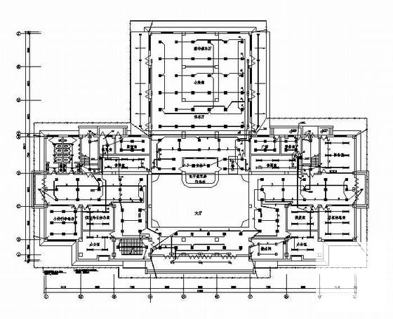 3层主站房电气设计CAD施工图纸.dwg - 1