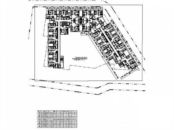 小高层连塔户型组合平面图纸.dwg - 3