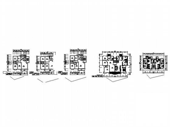150-200平方米多层住宅楼户型图纸.dwg - 2