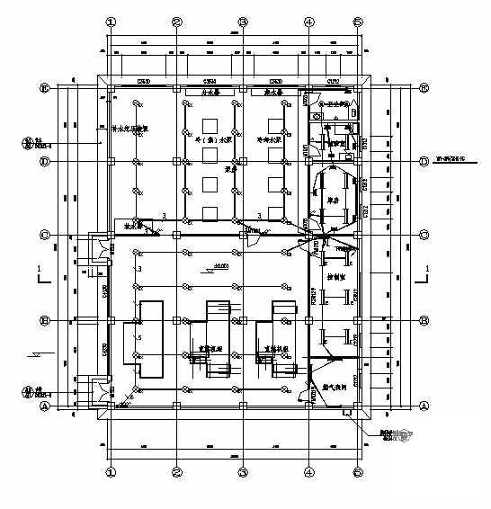 冷热站电气设计CAD施工图纸（8张）.dwg - 1