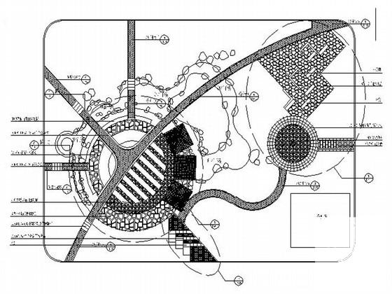 广场铺装节点CAD施工图纸.dwg - 1