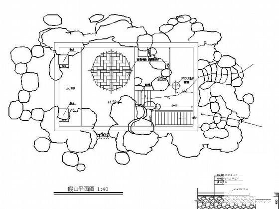 故居遗址景观改造CAD施工图纸.dwg - 3