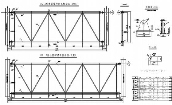 箱梁现浇菱形挂篮图纸（24页图纸）. - 4