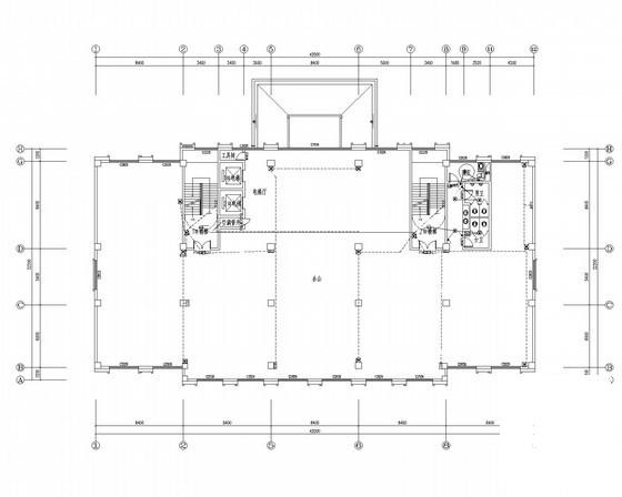 游乐园办公商业楼电气CAD施工图纸.dwg - 2
