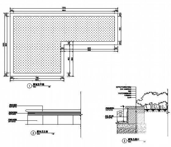 6种不同样式树池施工CAD详图纸.dwg - 3