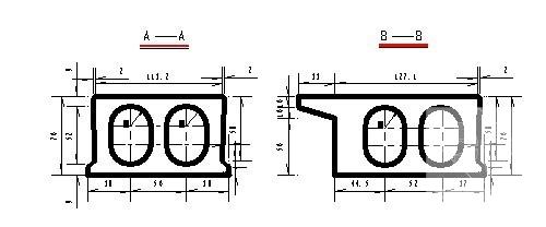 L-13m钢筋混凝土斜交空心桥板全套图纸.dwg - 4